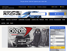 Tablet Screenshot of config-racing.com